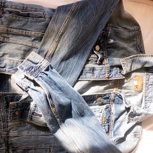 vintage denim jean jacket